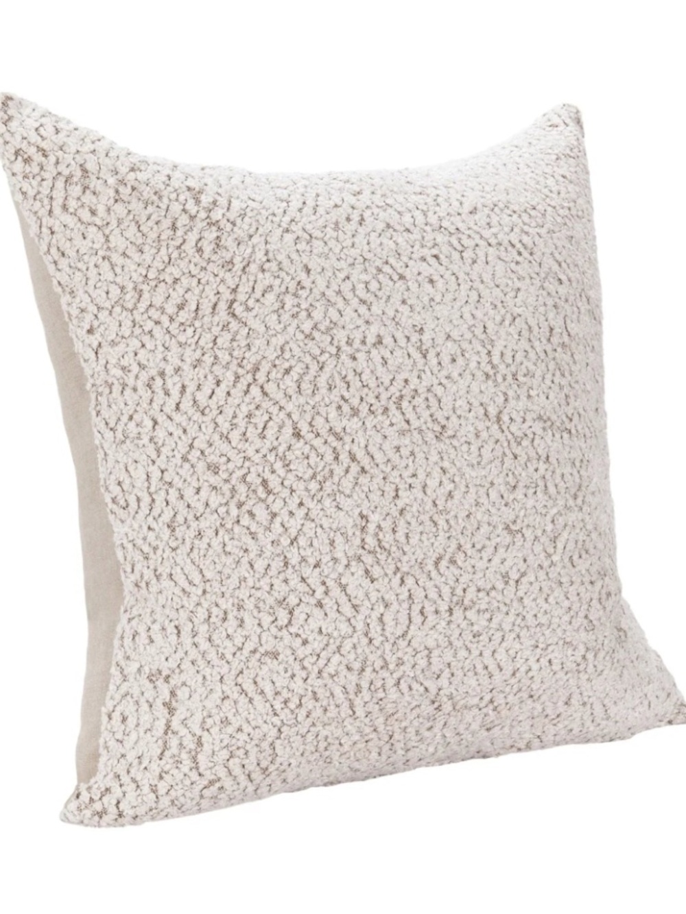 22x22 Maris Ivory/Natural Pillow
